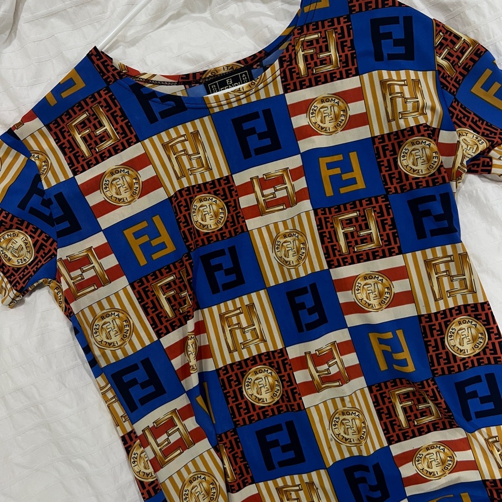 FENDI Satin Top